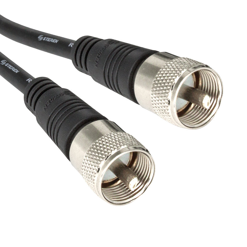 STEREN 20ft UHF-UHF Mini-RG8x Cable 205-720