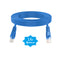 STEREN 14ft Cat5e Patch Cord Snagless UTP cULus Molded Blue 308-614BL